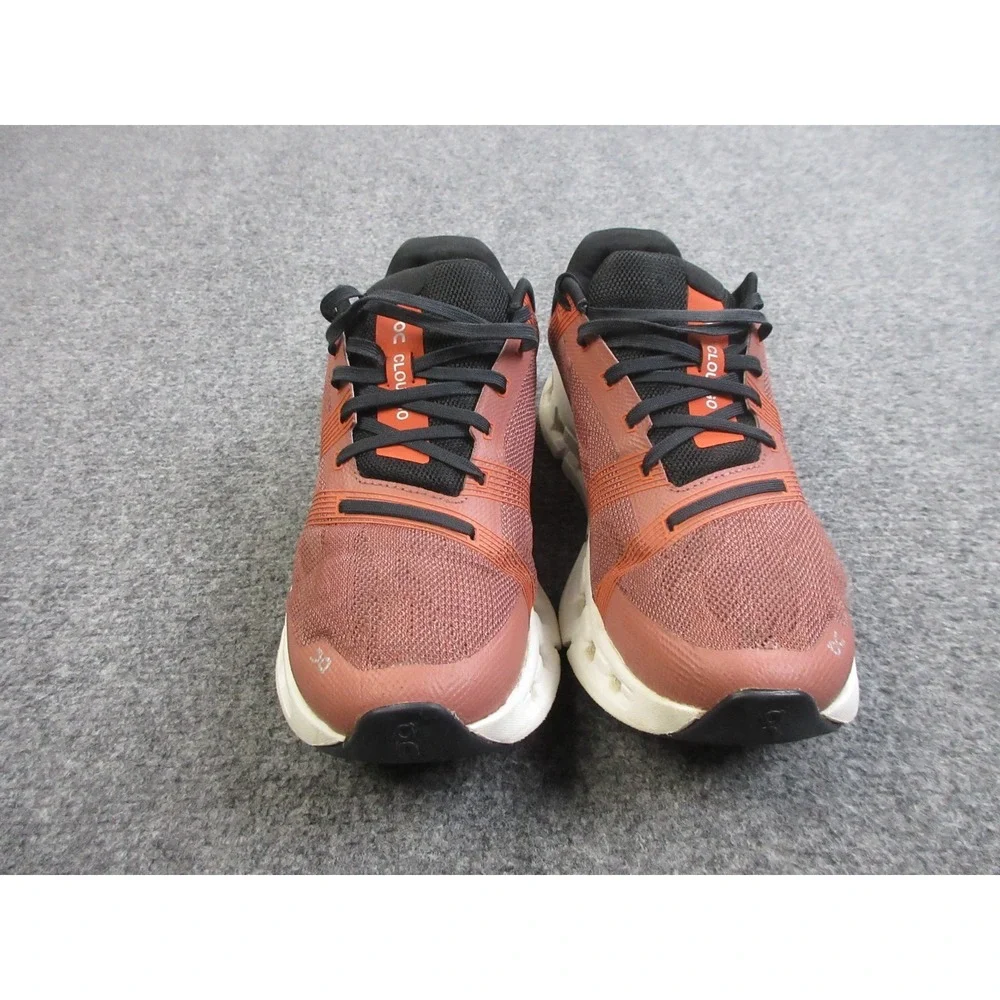 On Cloudgo Running Shoes Womens Size 9 Orange Black CloudTec Athletic 55.97908